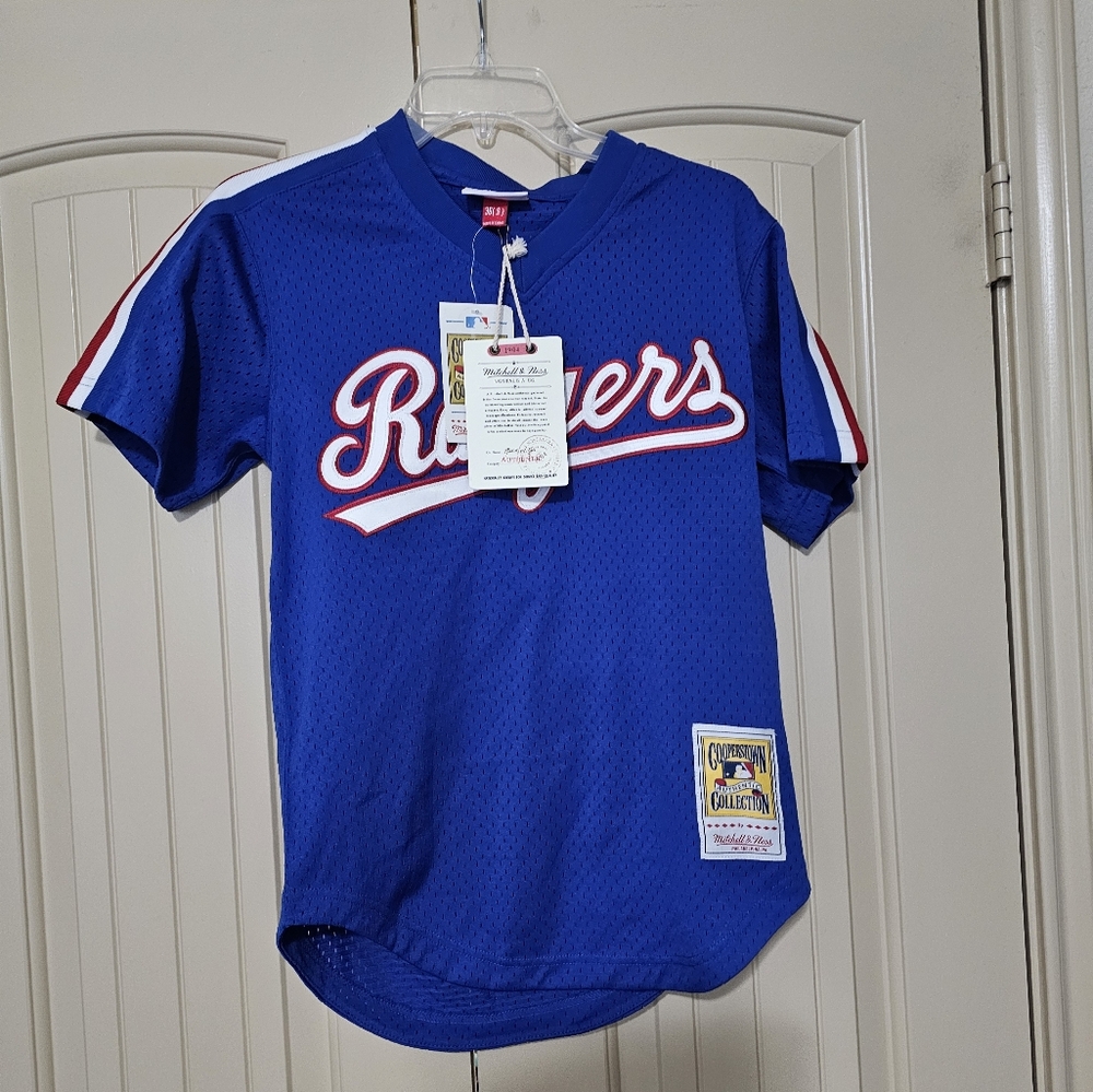 Authentic Texas Rangers HOF Nolan Ryan Jersey